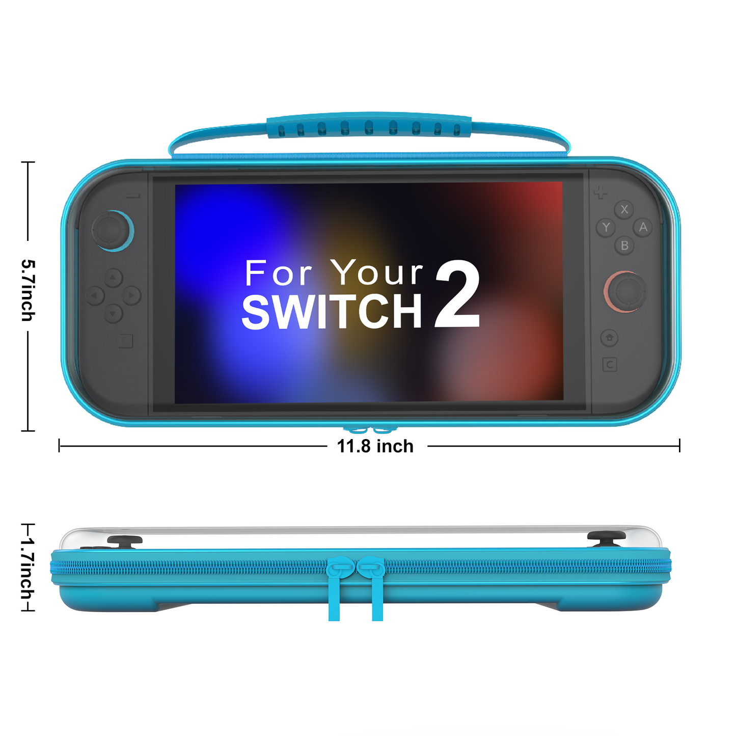 CRYSTAL SWITCH2 CLEAR CARRY CASE