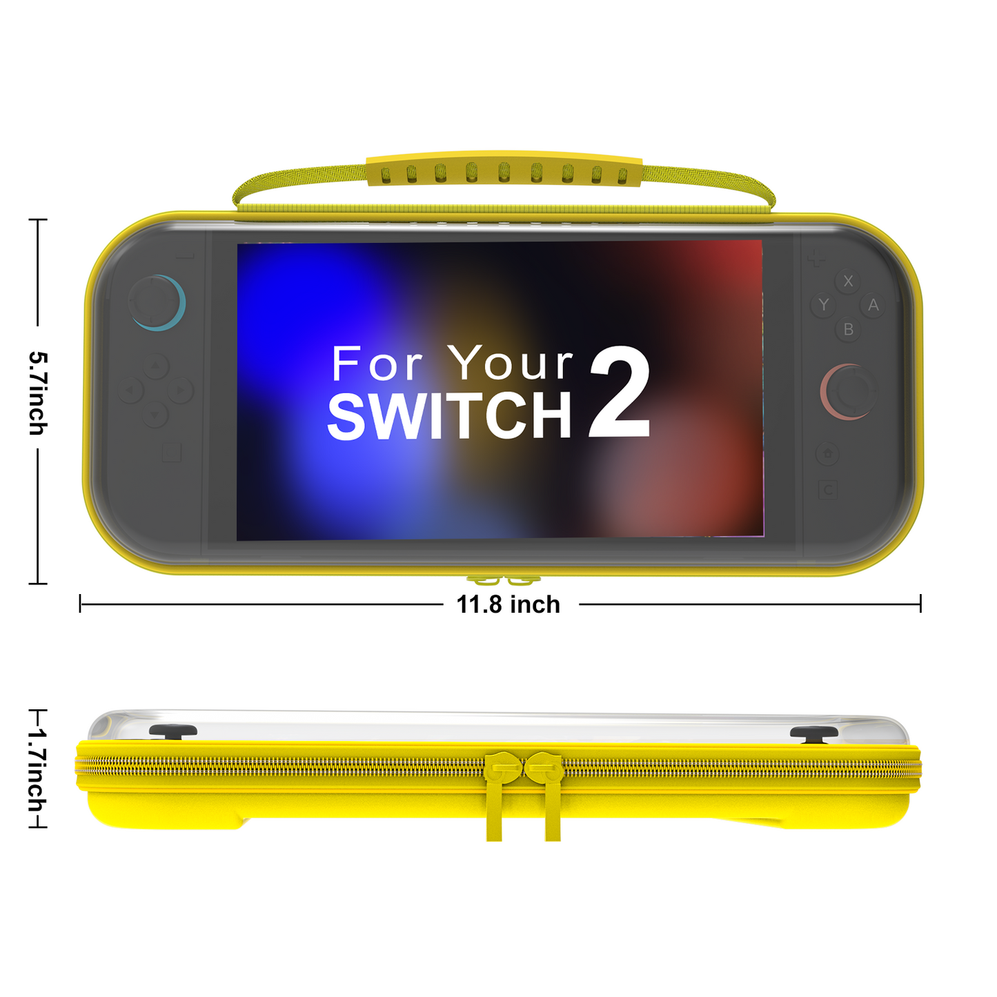 CRYSTAL SWITCH2 CLEAR CARRY CASE
