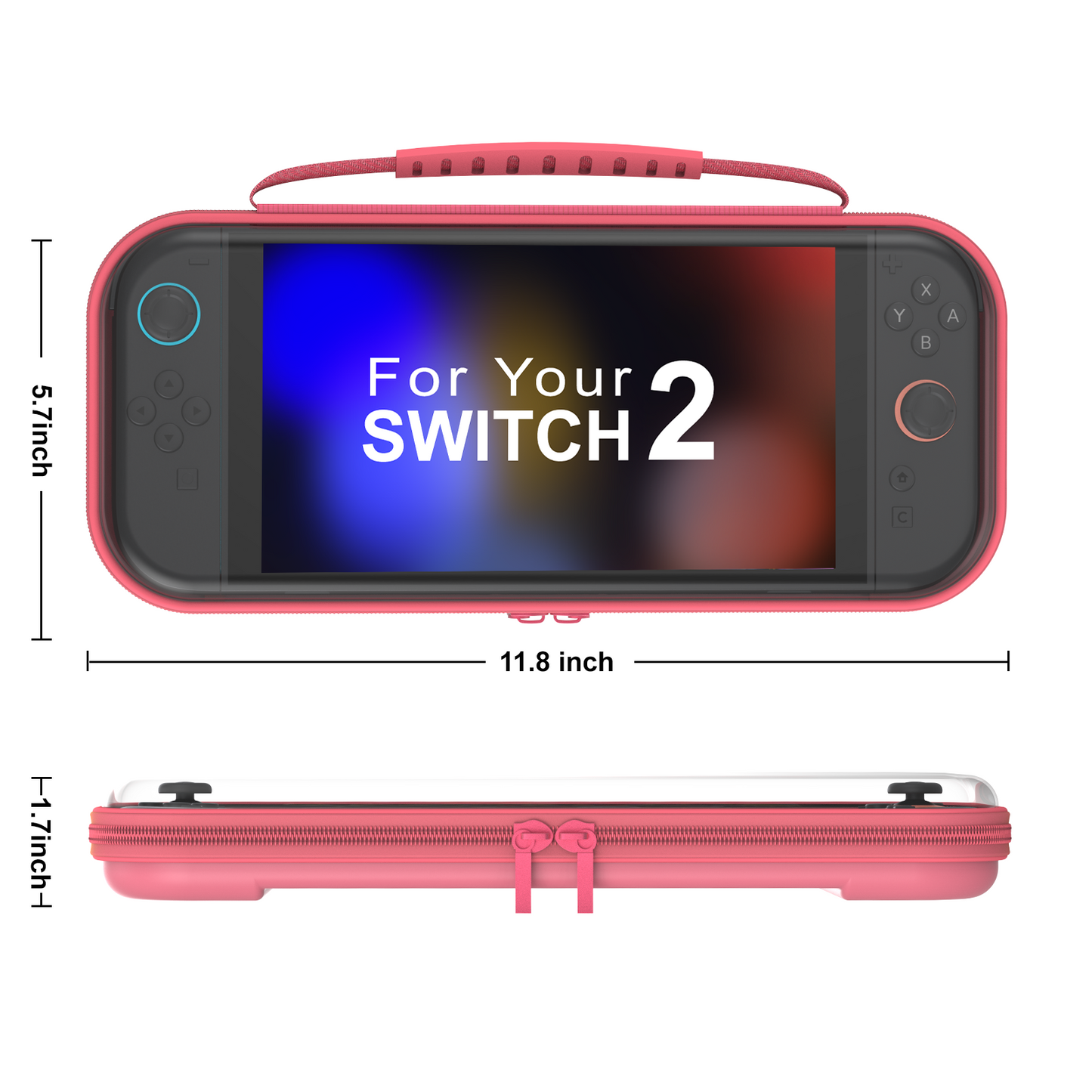 CRYSTAL SWITCH2 CLEAR CARRY CASE
